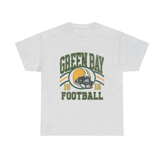 Green Bay Football tshirt, Vintage Style Green Bay Football Crewneck, Football Sweatshirt, Green Bay Sweatshirt, Green Bay Fans