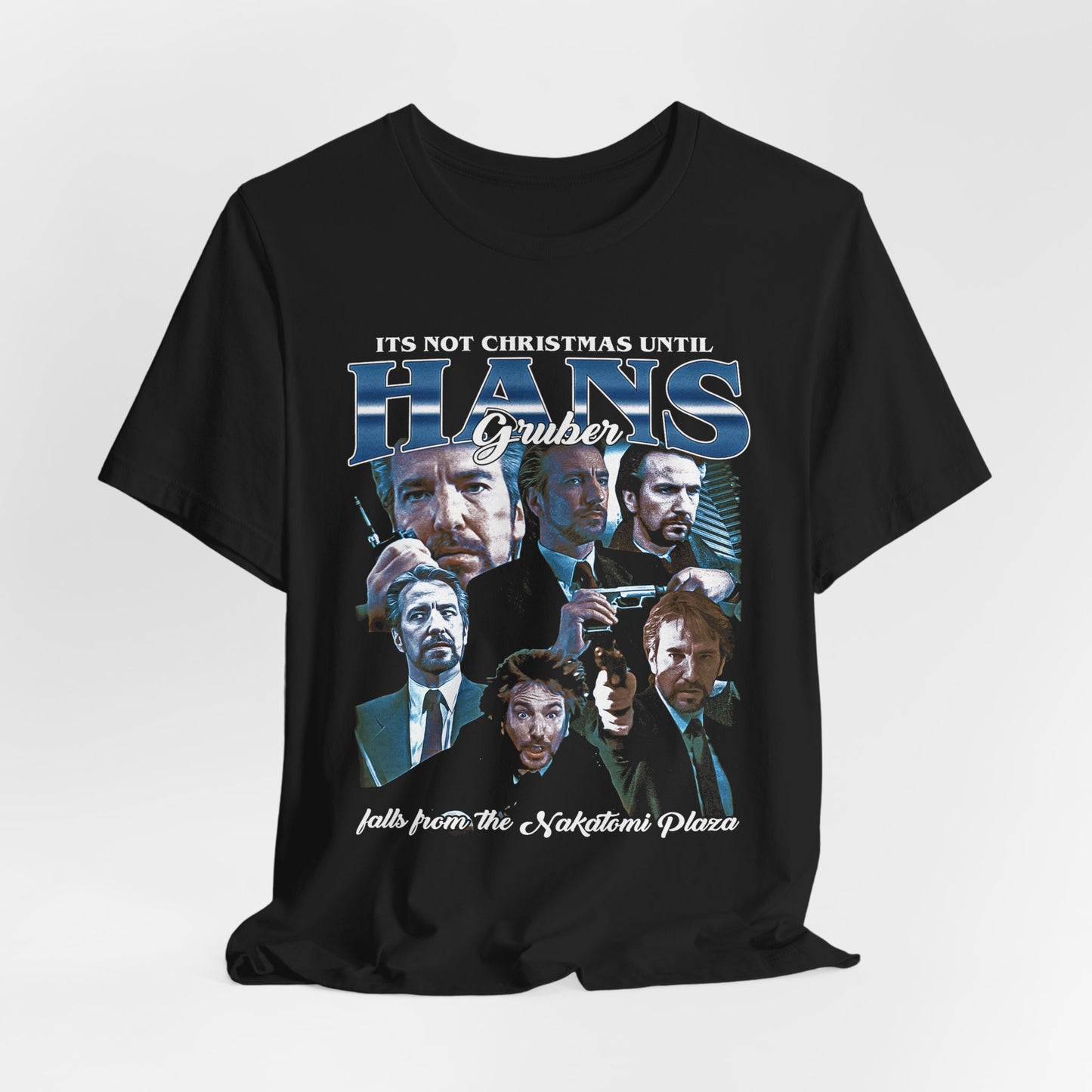 HANS GRUBER T-Shirt - Die Hard - Unisex T - Shirt, Vintage Shirt, Gift For Movie Lover tee, Classic Movie