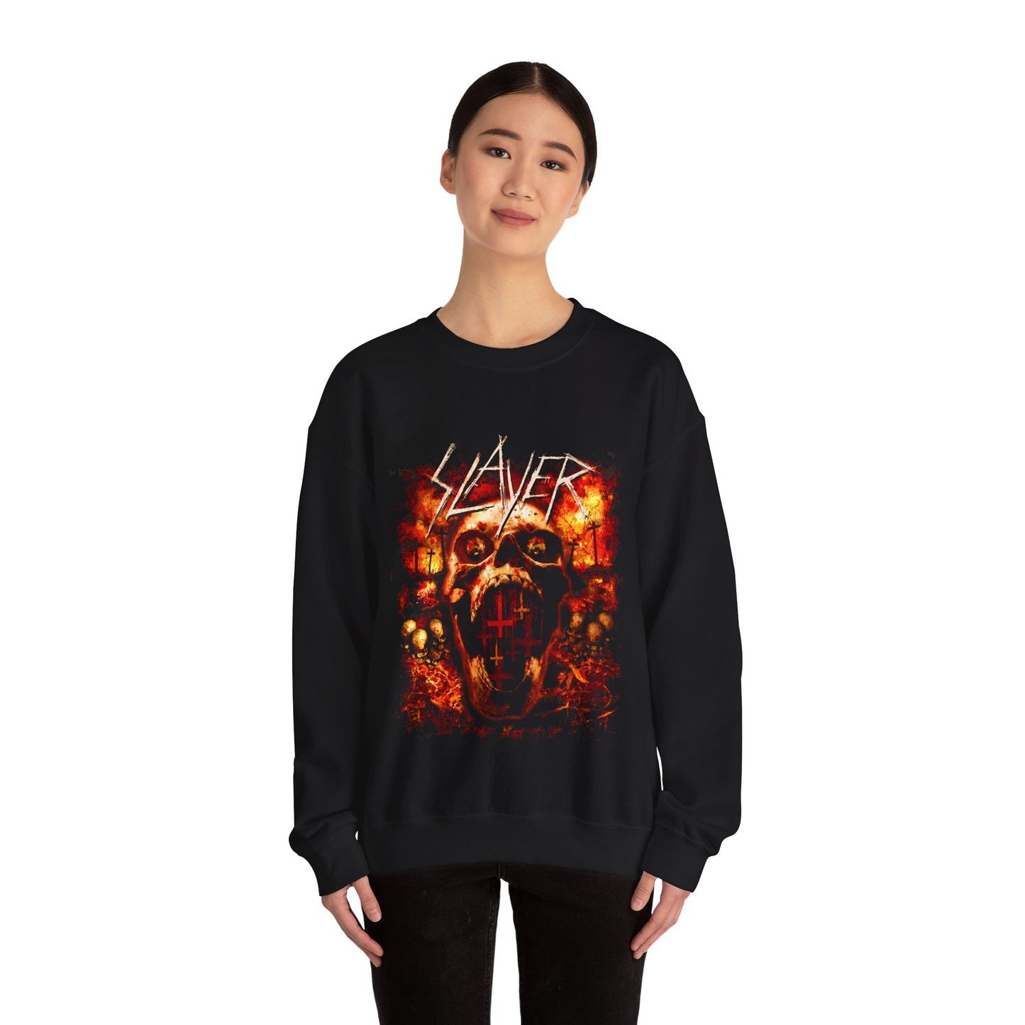 Slayer Skull Sweatshirt