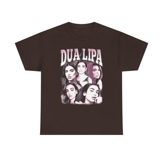 DUA LIPA "NOSTALGIA" Heavy Metal Parody T-Shirt - Unisex (Dark Chocolate) Death Metal Shirt Dua Lipa Shirt Dua Lipa Parody T Shirt