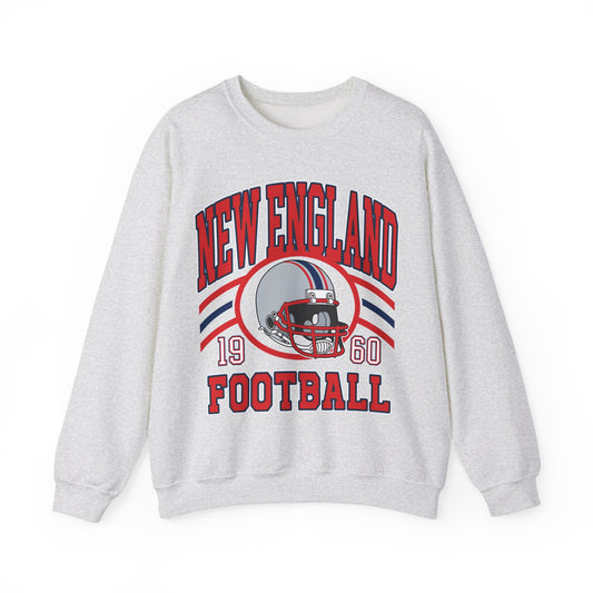 New England Sweatshirt, New England Fan Crewneck Sweatshirt, Distressed New England Sweater, New England Gift, College Student gift