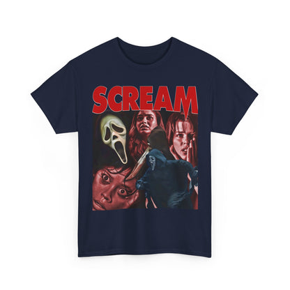 Scream T Shirt retro scream movie shirt scream movie 90s movie tshirts Unisex Shirt ao05