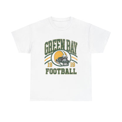 Green Bay Football tshirt, Vintage Style Green Bay Football Crewneck, Football Sweatshirt, Green Bay Sweatshirt, Green Bay Fans