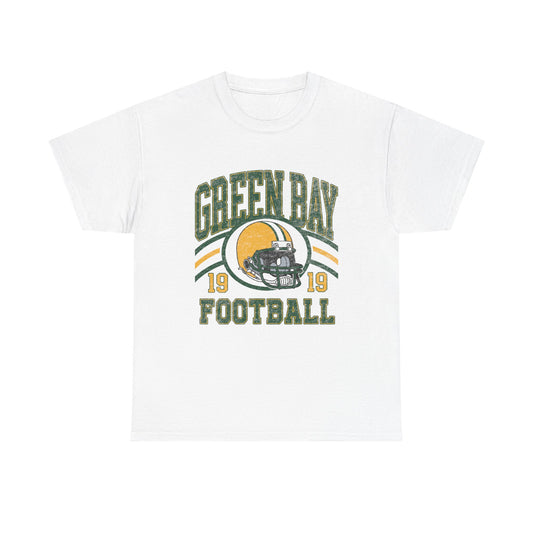 Green Bay Football tshirt, Vintage Style Green Bay Football Crewneck, Football Sweatshirt, Green Bay Sweatshirt, Green Bay Fans