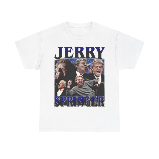 Jerry Springer T-Shirt, Talk Show Host Tee, Uncjerry Shirt, Retro Pop Culture Shirt, 90S Nostalgia Apparel OA01