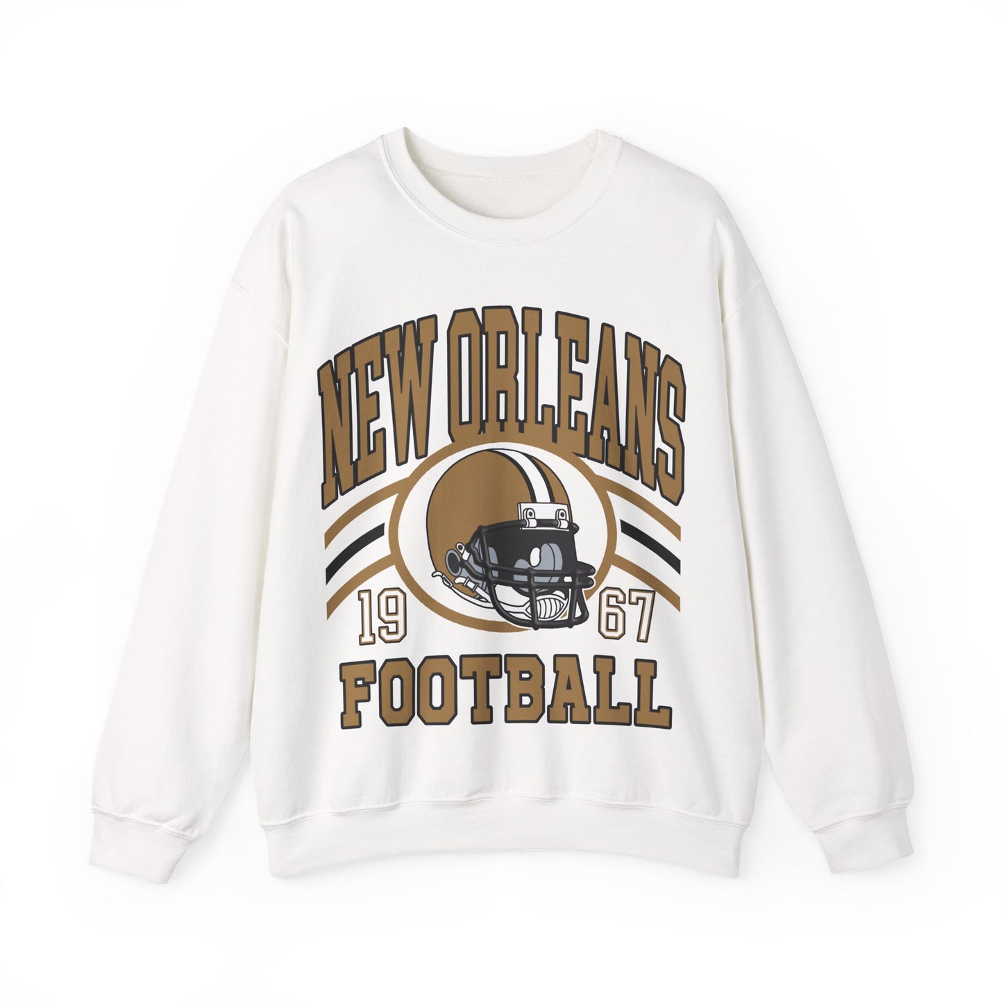 New Orleans Sweatshirt, New Orleans Fan Crewneck Sweatshirt, Distressed New Orleans Sweater, New Orleans Gift, College Student gift