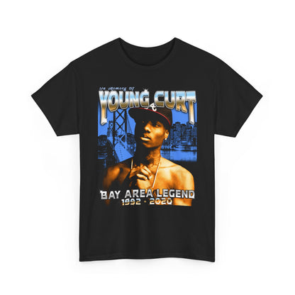 Young Curt - Bay Area Legend Hip Hop Rap Unisex Tee Shirt