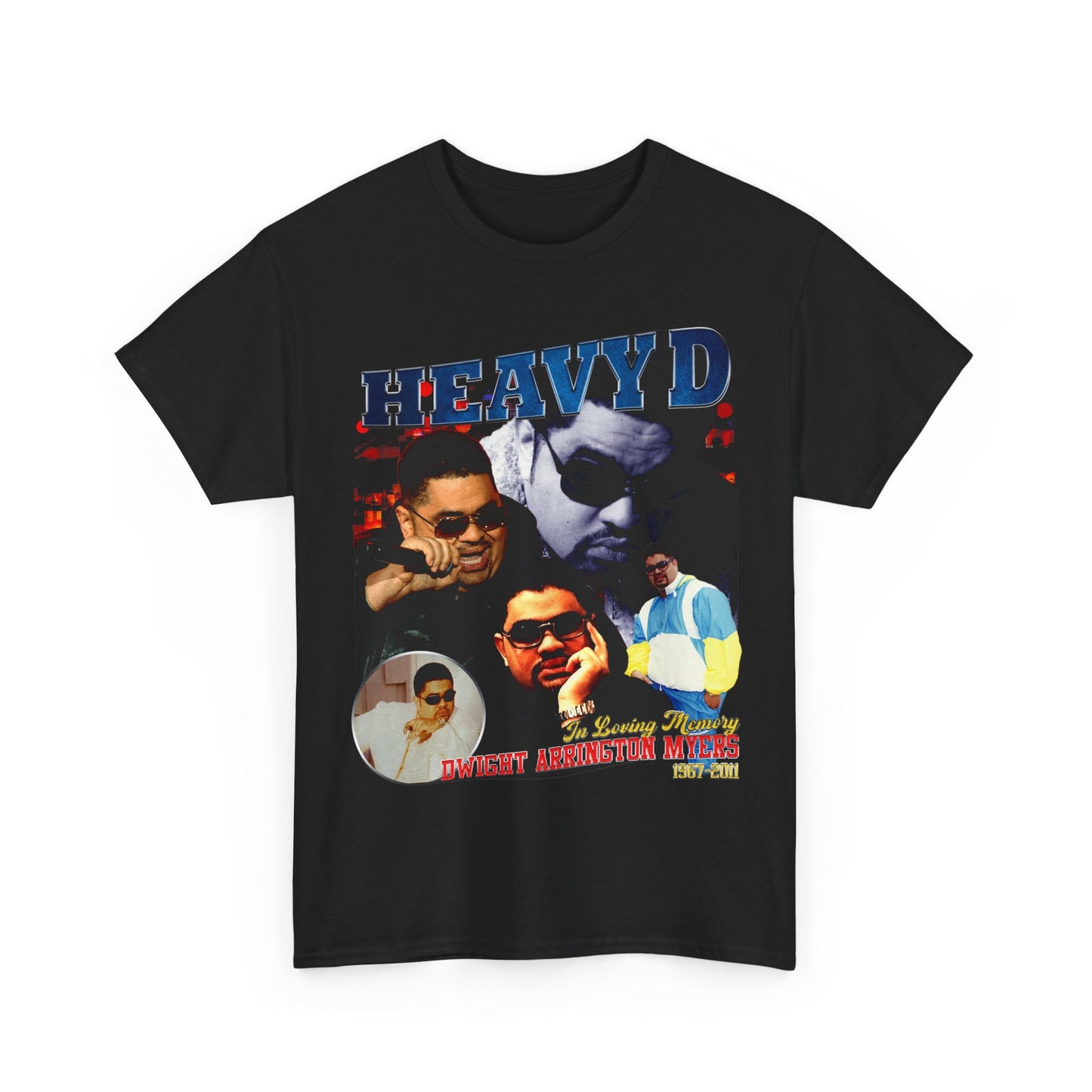 Heavy D Hiphop TShirt | Heavy D Sweatshirt Vintage | Heavy D RnB Rapper | Heavy D American Rapper Group Shirt