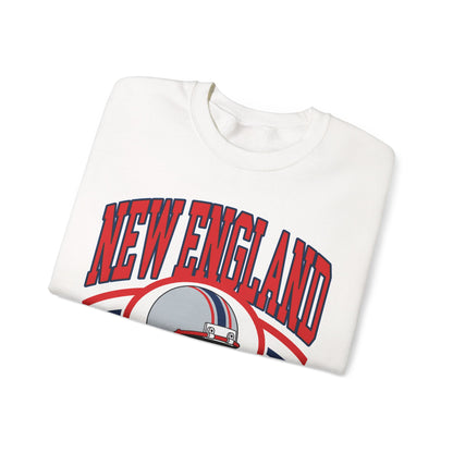 New England Sweatshirt, New England Fan Crewneck Sweatshirt, Distressed New England Sweater, New England Gift, College Student gift