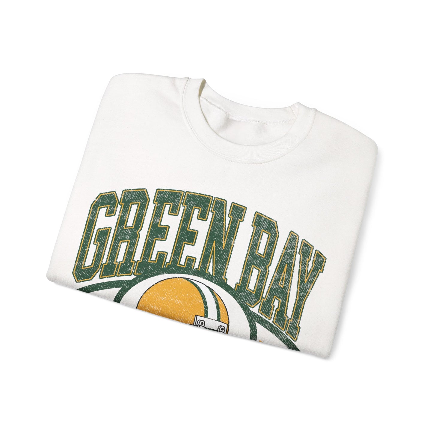 Green Bay Football Sweatshirt, Vintage Style Green Bay Football Crewneck, Football Sweatshirt, Green Bay Sweatshirt, Green Bay Fans