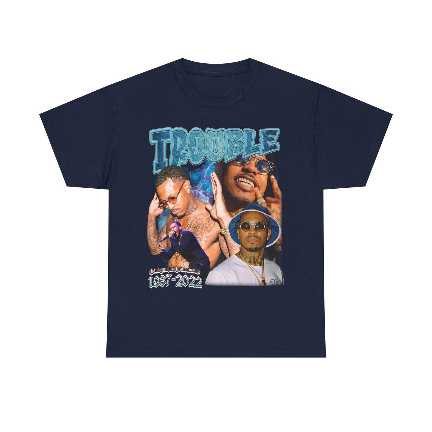 Trouble Hiphop TShirt | Trouble Sweatshirt Vintage | Trouble RnB Rapper | Trouble Shirt