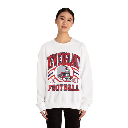 New England Sweatshirt, New England Fan Crewneck Sweatshirt, Distressed New England Sweater, New England Gift, College Student gift