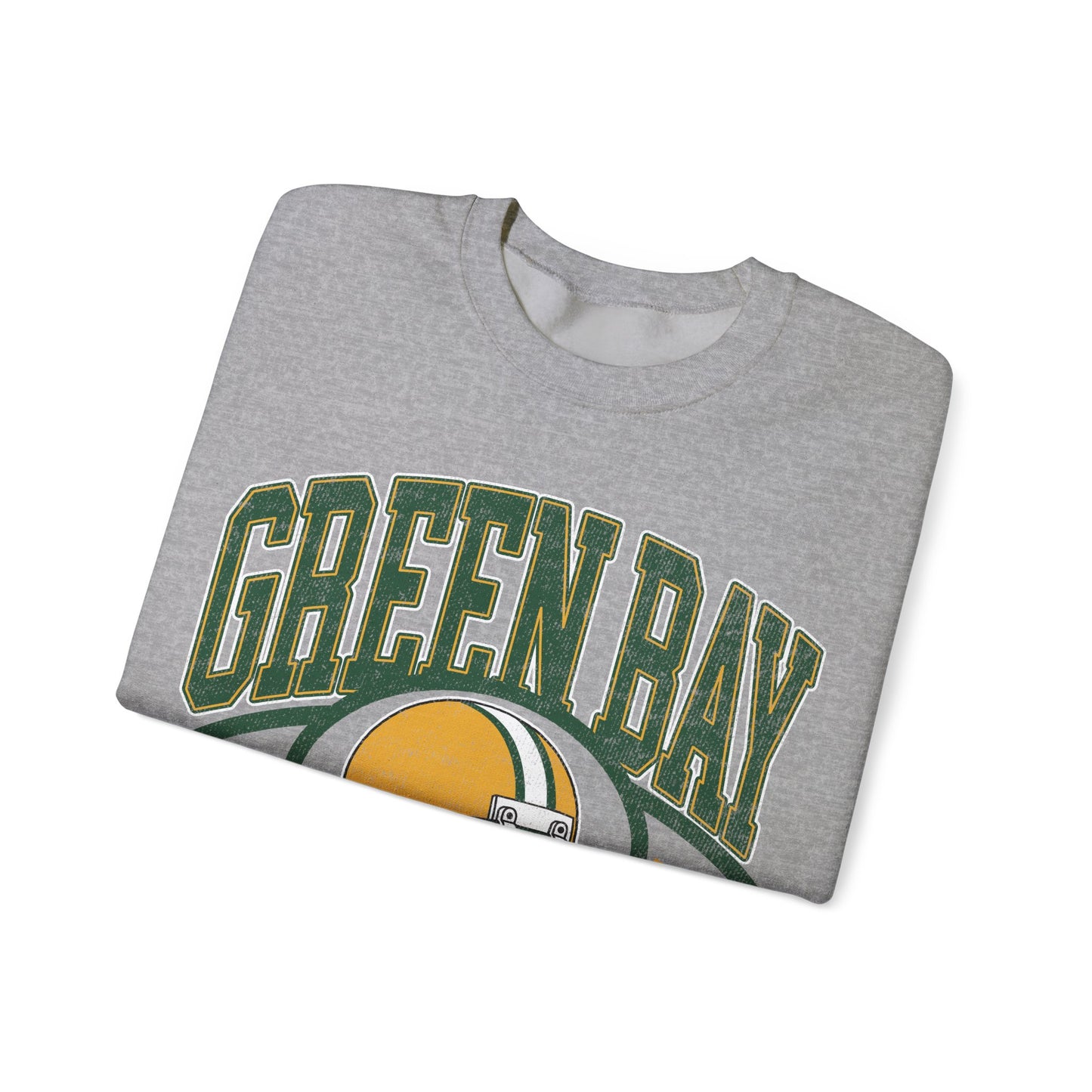 Green Bay Football Sweatshirt, Vintage Style Green Bay Football Crewneck, Football Sweatshirt, Green Bay Sweatshirt, Green Bay Fans