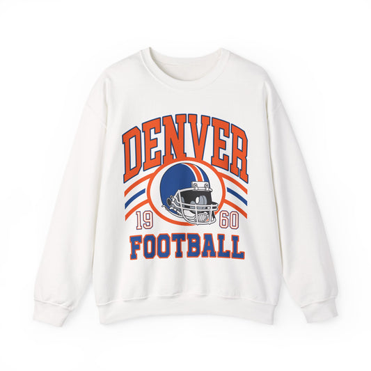 Denver Sweatshirt, Denver Fan Crewneck Sweatshirt, Distressed Denver Sweatshirt, Denver Gift, College Student gift, Denver