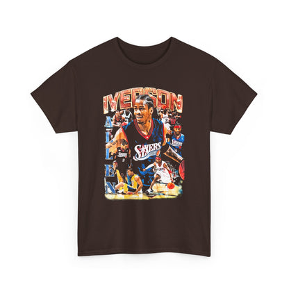 Allen Iverson, NBA, NCAA, Basket Ball T-Shirt, 76ers, Gifts, Souvenir