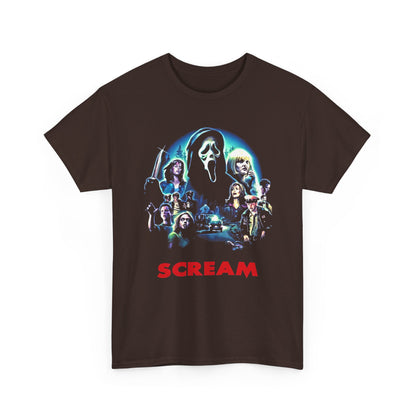 SCREAM, Unisex T Shirt, Funny Tshirt, Tops, Tee, Meme Shirt, Gifts, Souvenir, Movie Lover