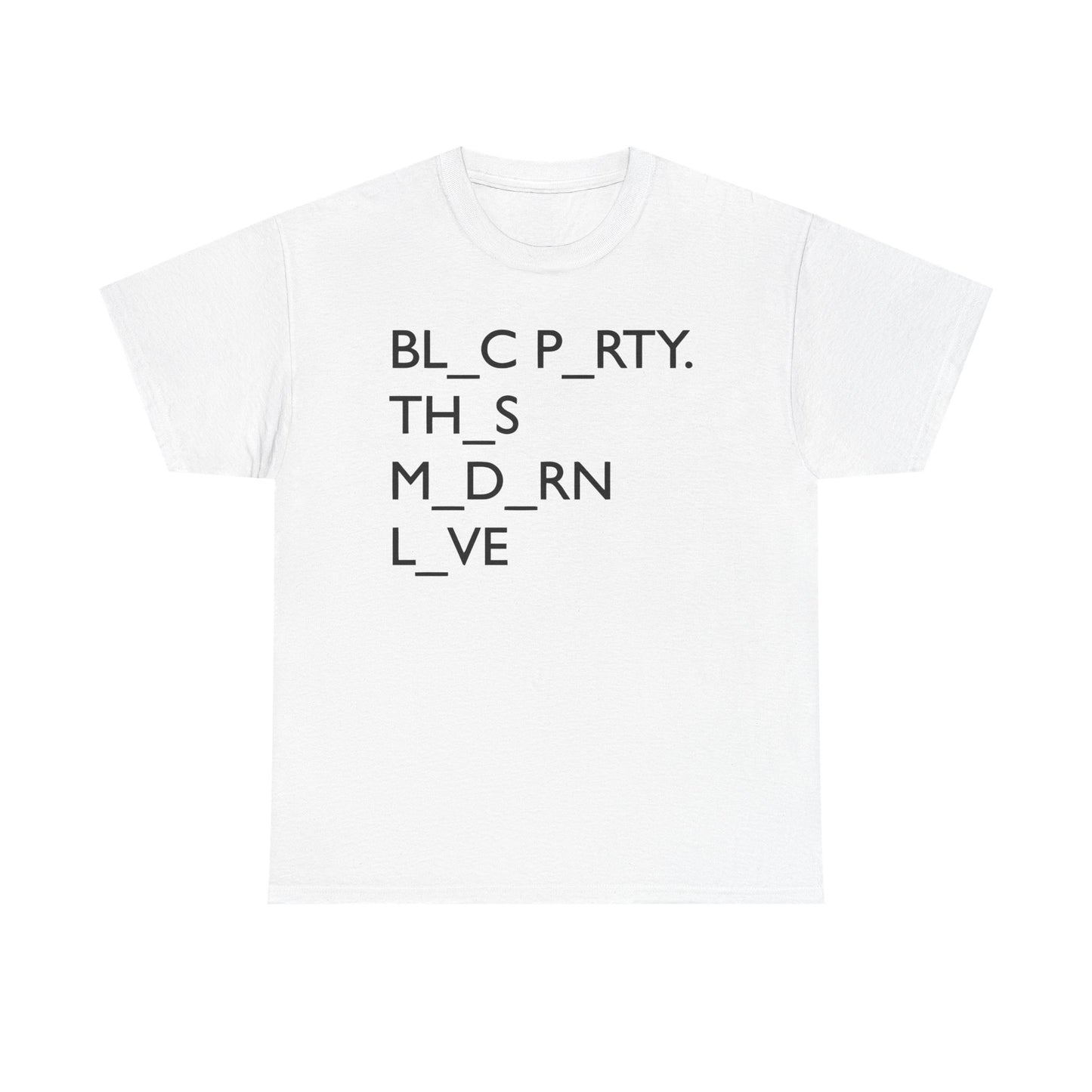 BLOC PARTY Tshirt