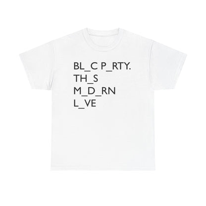 BLOC PARTY Tshirt