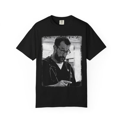 Vintage Grayscale Portrait T-Shirt