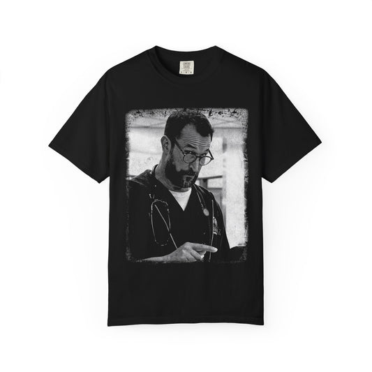 Vintage Grayscale Portrait T-Shirt