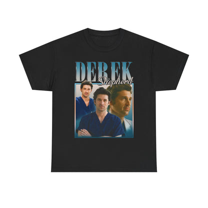 DEREK SHEPERD T-Shirt - Unisex T - Shirt, Vintage Shirt, Gift For Movie Lover tee, Classic Movie