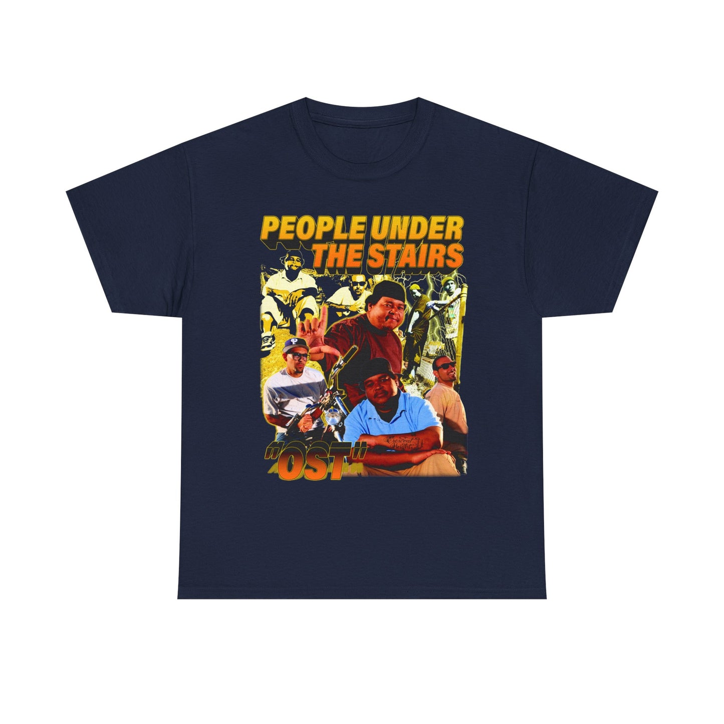People Under The Stairs Hiphop TShirt | People Under The Stairs Sweatshirt Vintage | People Under The Stairs American Rapper Group Shirt
