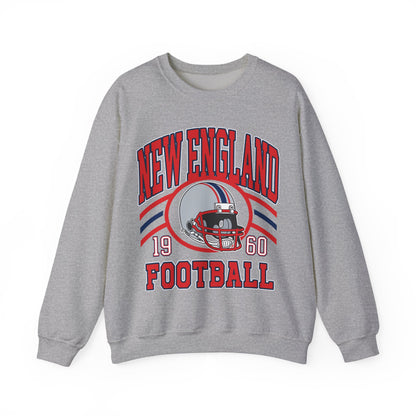 New England Sweatshirt, New England Fan Crewneck Sweatshirt, Distressed New England Sweater, New England Gift, College Student gift