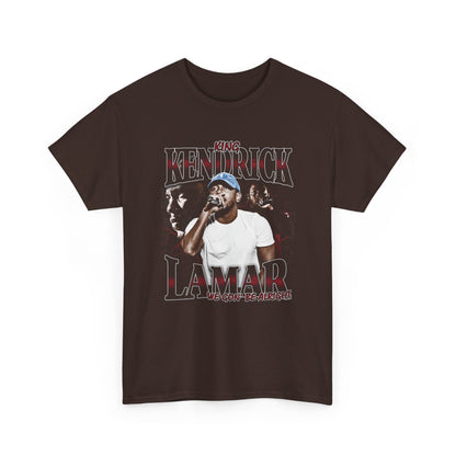 KENDRICK, LAMAR, Vintage Rap Tee, Rapper Bootleg Tshirt, Rap Retro - Tshirt in Dark Chocolate