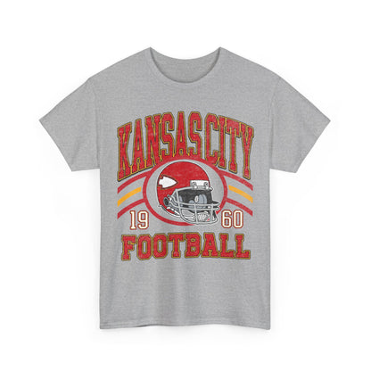 Kansas City Football Sweatshirt, Vintage Style Kansas City Football Crewneck Sweatshirt, Kansas City Sweatshirt, Sunday Football Kansas Fans