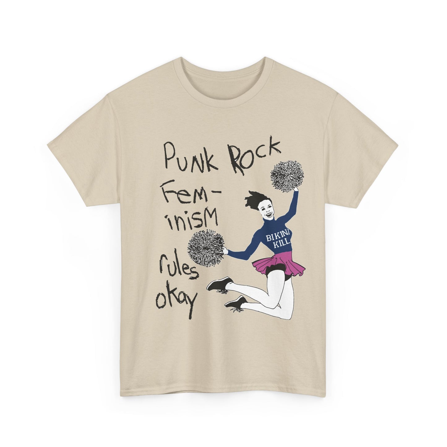 Bikini Kill Punk Rock Feminism rules okay Tshirt