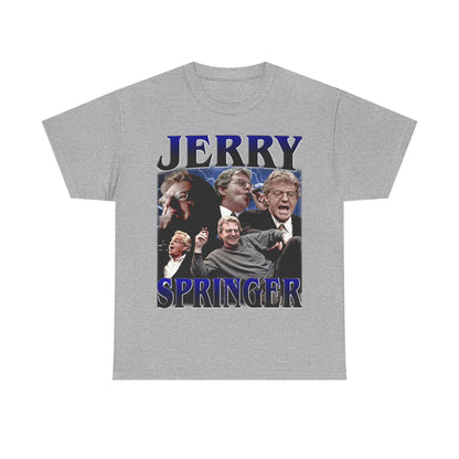 Jerry Springer T-Shirt, Talk Show Host Tee, Uncjerry Shirt, Retro Pop Culture Shirt, 90S Nostalgia Apparel OA01