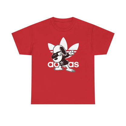 Funny Snoopy Dabbing Adidas Men's T-Shirt