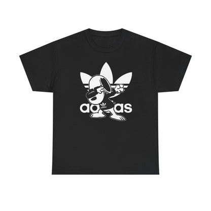 Funny Snoopy Dabbing Adidas Men's T-Shirt