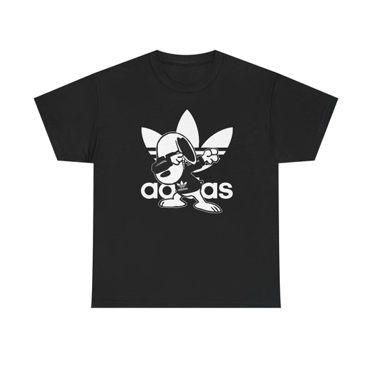 Funny Snoopy Dabbing Adidas Men's T-Shirt