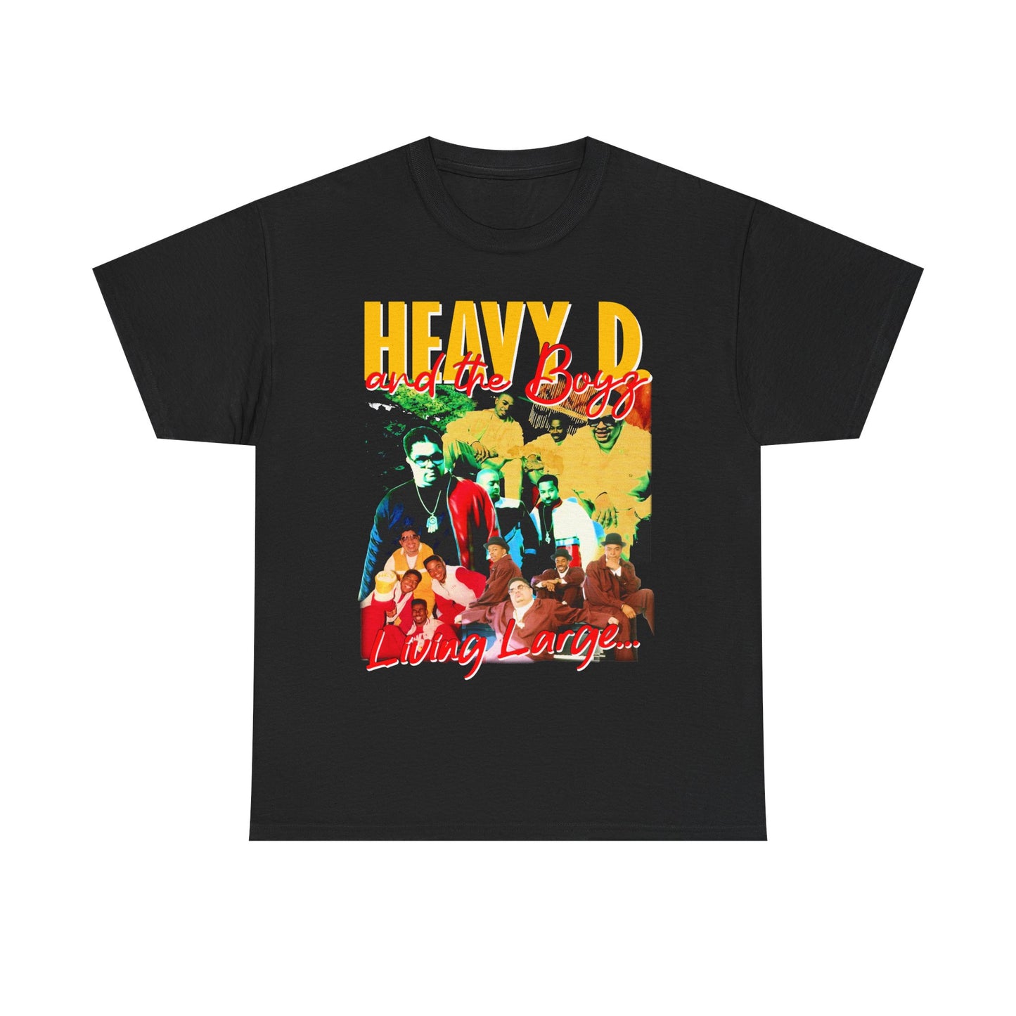 Heavy D and The Boys Hiphop TShirt | Heavy D and The Boys Sweatshirt Vintage | Heavy D and The Boys American Rapper Group Shirt