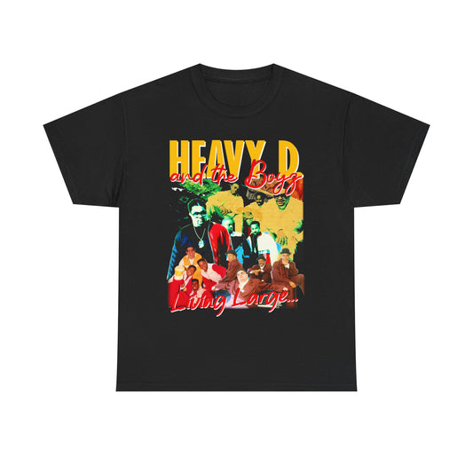Heavy D and The Boys Hiphop TShirt | Heavy D and The Boys Sweatshirt Vintage | Heavy D and The Boys American Rapper Group Shirt