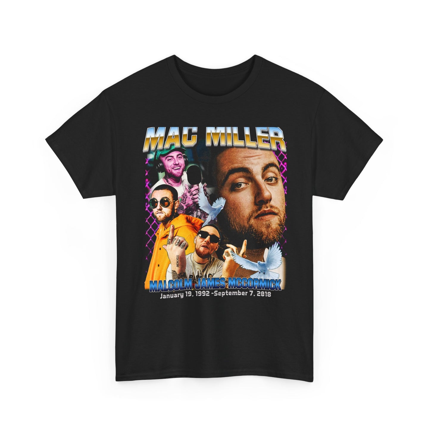 Mac Miller - Raptee Hip Hop Rap Unisex Tee Shirt