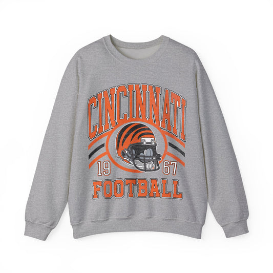 Cincinnati Football SweatShirt, Vintage Style Cincinnati Football Tshirt, Cincinnati Tshirt, Sunday Football T-Shirts