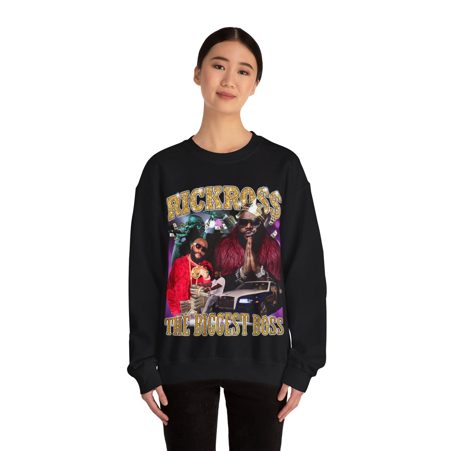 RICK ROSS Hiphop TShirt | Rick Ross Sweatshirt Vintage | Rick Ross Hip hop RnB Rapper Soul | Rick Ross American Rapper Shirt