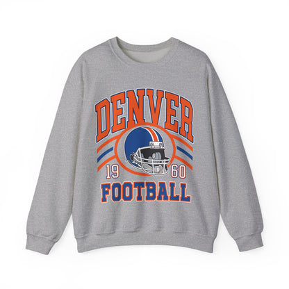 Denver Sweatshirt, Denver Fan Crewneck Sweatshirt, Distressed Denver Sweatshirt, Denver Gift, College Student gift, Denver