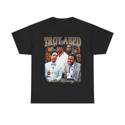 TROY Barnes & ABED Nadir T-Shirt - Die Hard - Unisex T - Shirt, Vintage Shirt, Gift For Movie Lover tee, Classic Movie