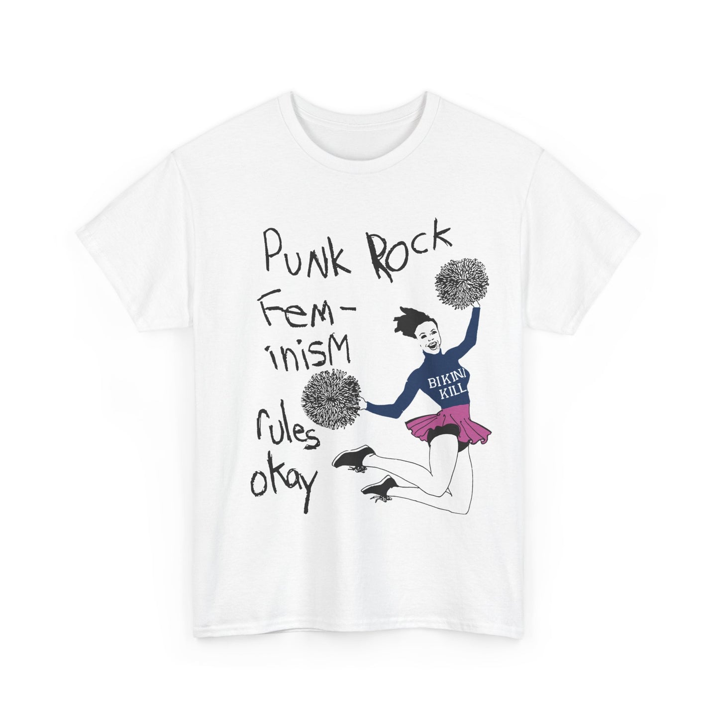 Bikini Kill Punk Rock Feminism rules okay Tshirt