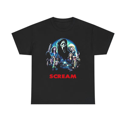 SCREAM, Unisex T Shirt, Funny Tshirt, Tops, Tee, Meme Shirt, Gifts, Souvenir, Movie Lover