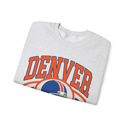 Denver Sweatshirt, Denver Fan Crewneck Sweatshirt, Distressed Denver Sweatshirt, Denver Gift, College Student gift, Denver