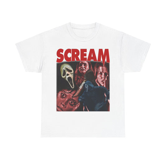 Scream T Shirt retro scream movie shirt scream movie 90s movie tshirts Unisex Shirt ao05