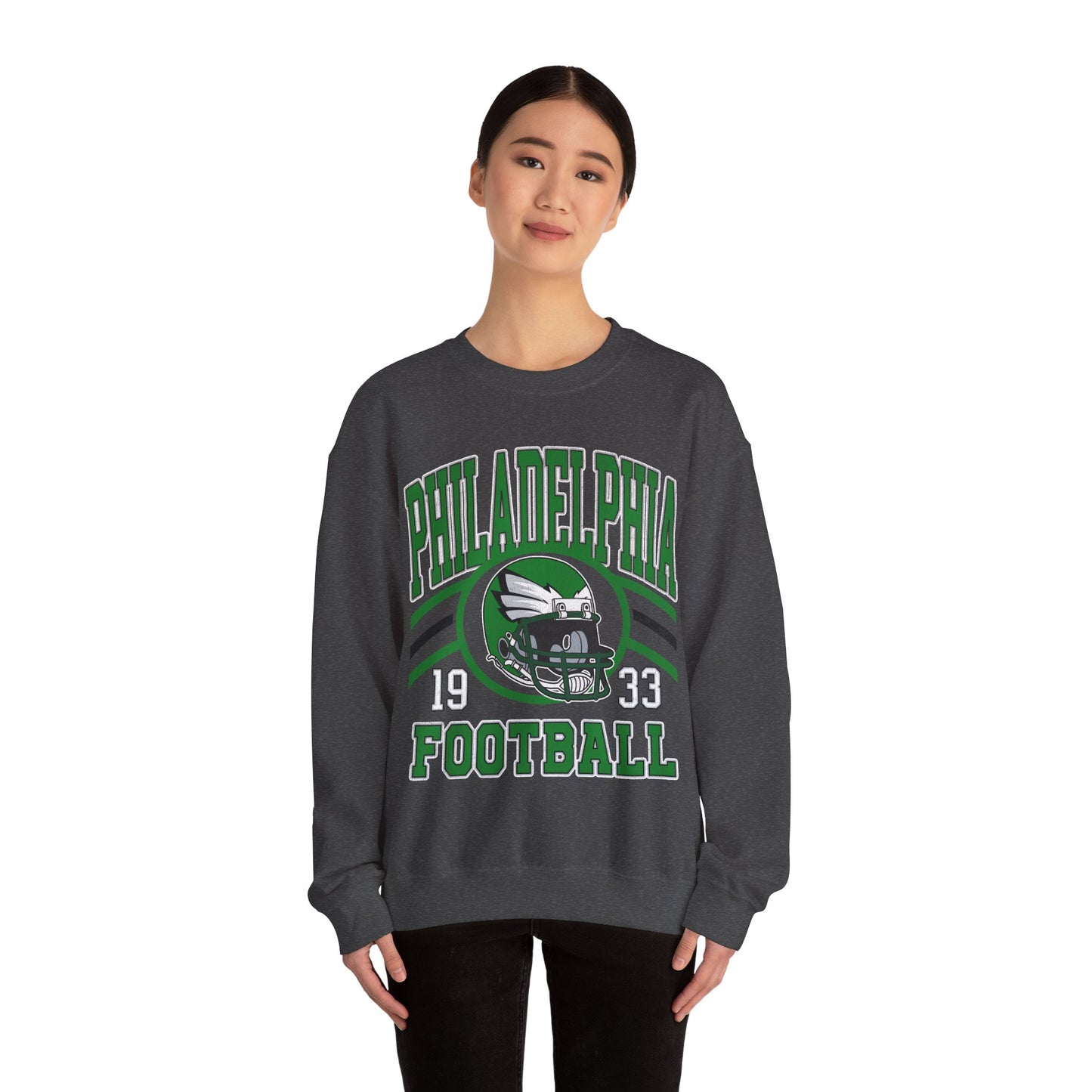 Philadelphia Football Sweatshirt, Philadelphia Football Crewneck Sweatshirt, Philadelphia Pennsylvania Football Sweatshirt,Philadelphia Fans
