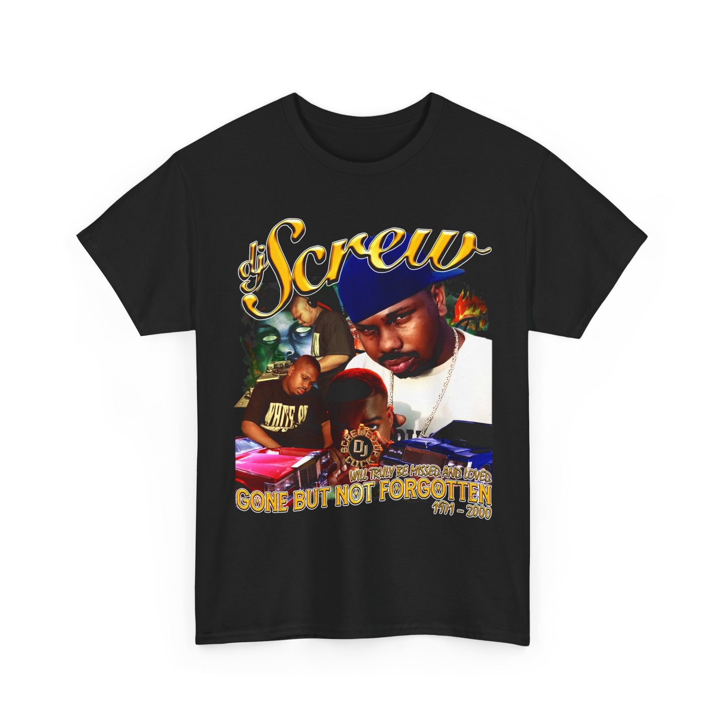 Dj Screw Hiphop TShirt | Dj Screw Sweatshirt Vintage | Dj Screw RnB Rapper | Dj Screw American Rapper