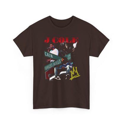 J Cole Rapper Vintage Shirt, Jay Cole American Rapper T Shirt, J Cole Songs, Vintage 90's Graphic tee, Dark Chocolate
