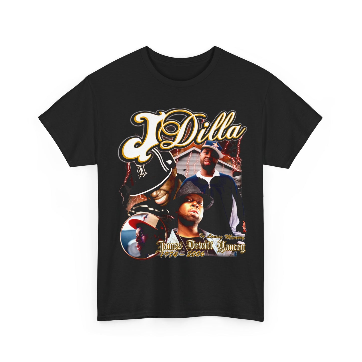 J Dilla Hiphop TShirt | J Dilla Sweatshirt Vintage | J Dilla RnB Rapper | J Dilla American Rapper Group Shirt