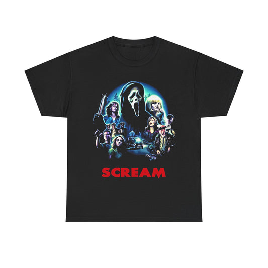 Monster - SCREAM, Unisex T Shirt, Funny Tshirt, Tops, Tee, Meme Shirt, Gifts, Souvenir, Movie Lover
